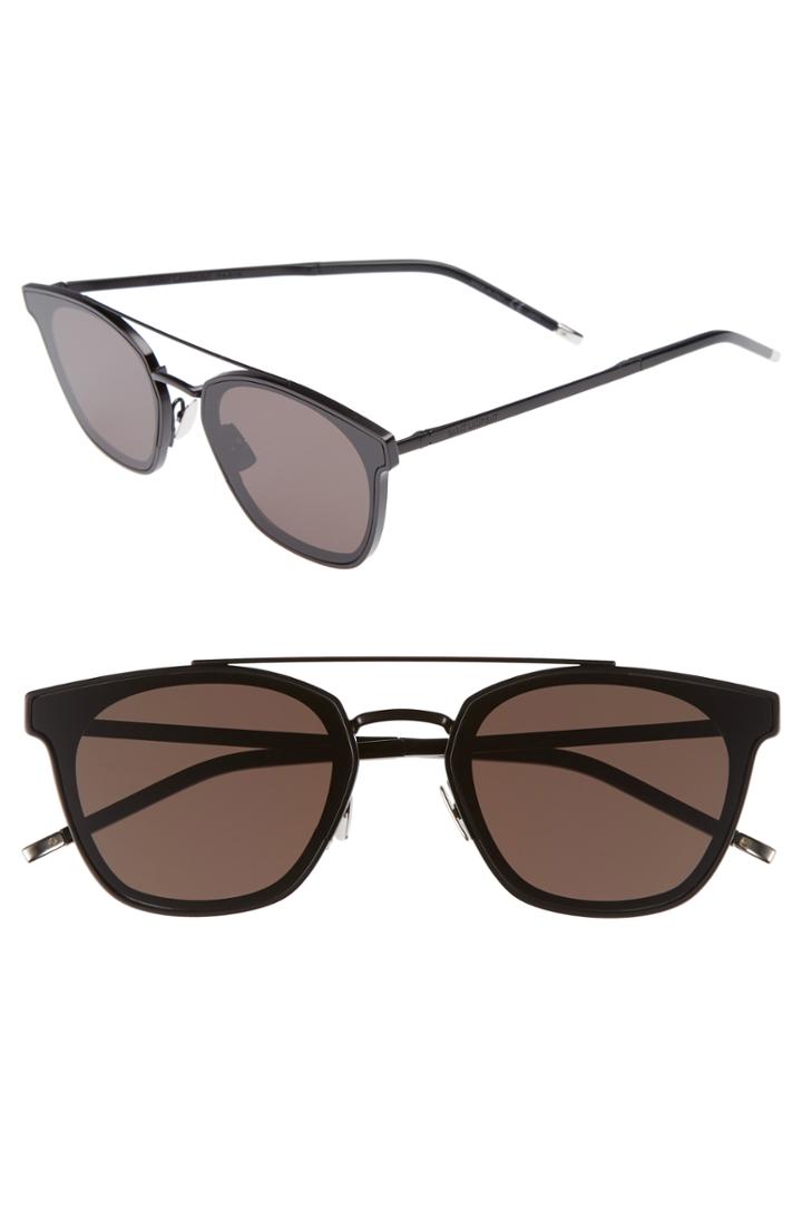 Men's Saint Laurent Sl 28 61mm Polarized Sunglasses -