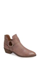 Women's Frye Ray Low Harness Bootie .5 M - Pink