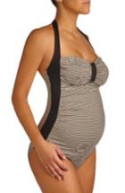 Women's Pez D'or Arizona Metallic One-piece Maternity Swimsuit - None