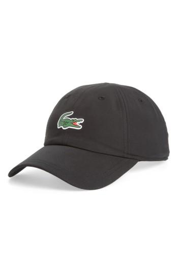 Men's Lacoste Sport Croc Cap - Black