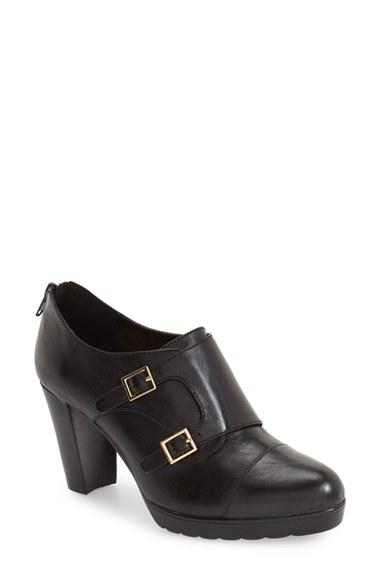 Women's Bella Vita 'zia' Double Monk Strap Pump N - Black