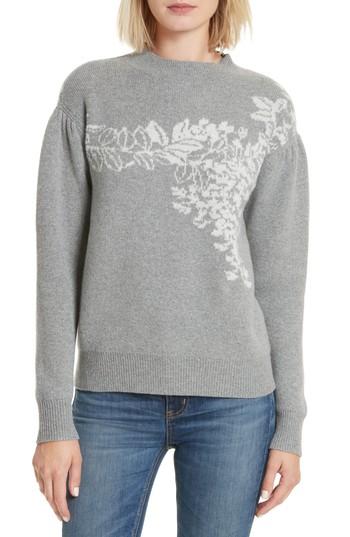 Women's Rebecca Taylor Jacquard Floral Pullover