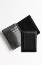 Men's Bosca 'old Leather' Front Pocket Id Wallet - Black