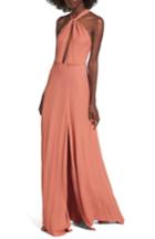 Women's Afrm Harlean Halter Maxi Dress - Pink