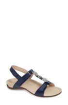 Women's Vionic Farra Orthaheel Sandal .5 M - Blue