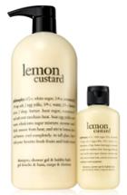 Philosophy Lemon Custard Shampoo, Shower Gel & Bubble Bath Duo