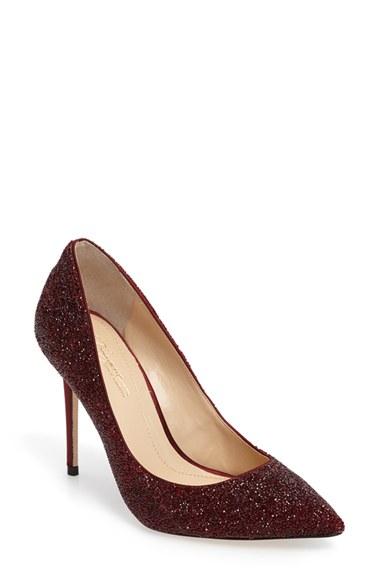 Women's Imagine By Vince Camuto 'olson' Crystal Embellished Pump .5 M - Red
