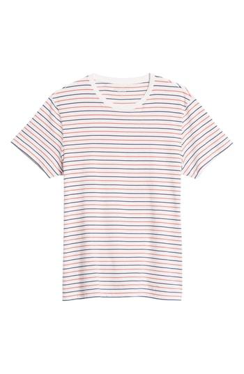 Men's J.crew Mercantile Regular Fit Stripe T-shirt - Ivory