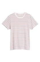 Men's J.crew Mercantile Regular Fit Stripe T-shirt - Ivory