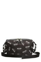Moschino Allover Logo Nylon Fanny Pack -