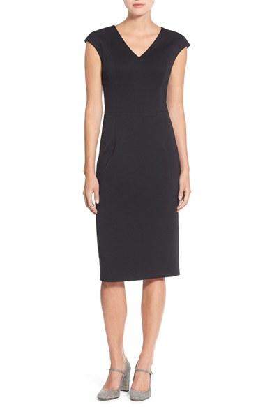 Women's Maggy London Scuba Midi Dress