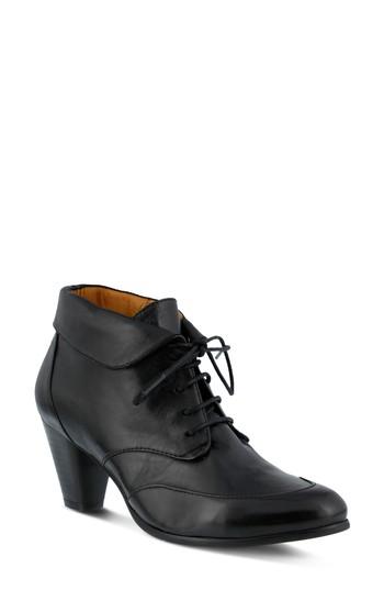 Women's Spring Step Conquer Foldover Cuff Bootie Us / 35eu - Black