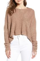 Women's Lira Clothing Mattie Crop Sweater - Pink