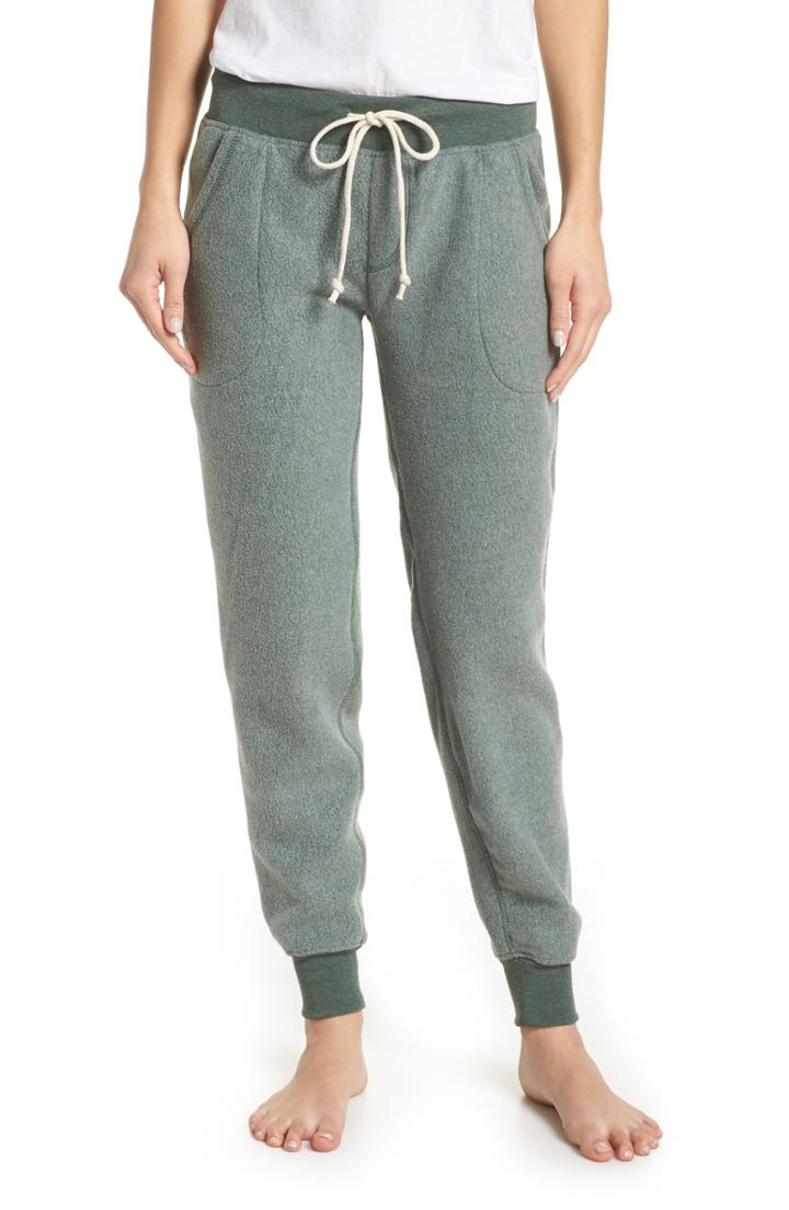 Women's Alternative Eco Teddy Jogger Pants - Green