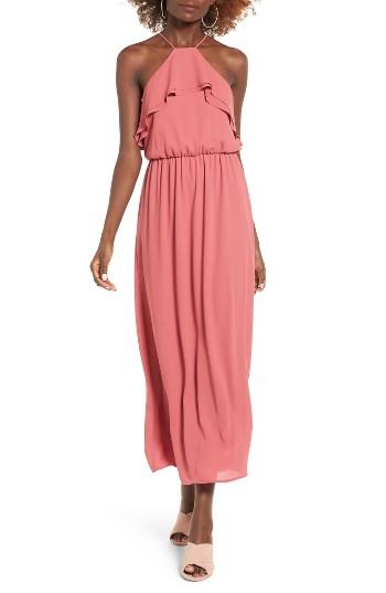 Women's Lush Ruffle Maxi Dress