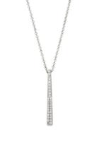 Women's Carriere Diamond Tie Pendant Necklace (nordstrom Exclusive)