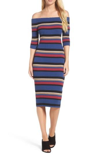 Women's Trina Trina Turk Off The Shoulder Dress - Black