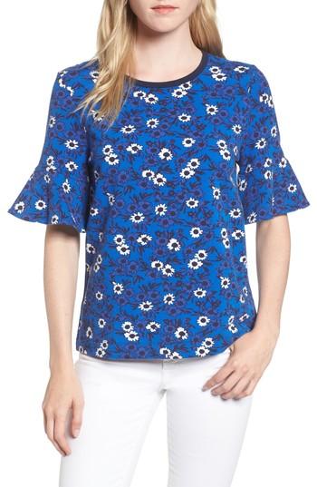 Women's Draper James Pastoral Floral Tee - Blue
