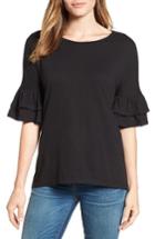 Women's Caslon Tiered Bell Sleeve Tee