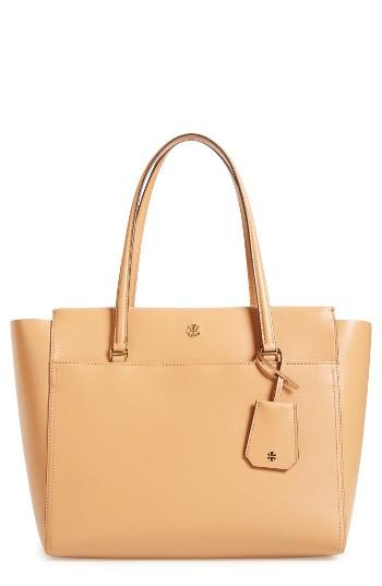 Tory Burch Parker Leather Tote - Green