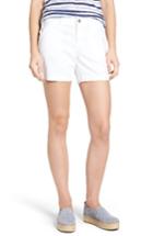 Petite Women's Caslon Utility Shorts P - White