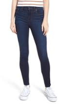 Women's Bp. High Waist Cutoff Skinny Jeans - Blue