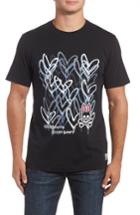 Men's Psycho Bunny Goldcrown Graphic T-shirt (s) - Black