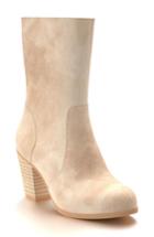 Women's Shoes Of Prey Block Heel Boot .5 A - Beige