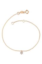 Women's Kismet By Milka Diamond Heart Bracelet