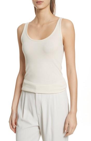 Women's Vince Scoop Neck Tank - Orange