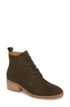 Women's Lucky Brand Tamela Lace-up Bootie M - Green