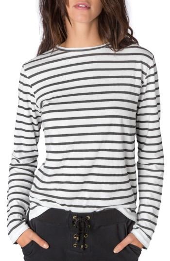 Women's Ragdoll Stripe Long Sleeve Tee
