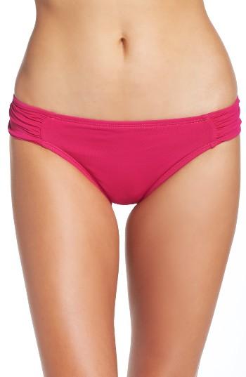 Women's La Blanca Island Goddess Hipster Bikini Bottoms - Pink