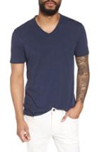 Men's John Varvatos Star Usa Slim Fit Slubbed V-neck T-shirt - Blue