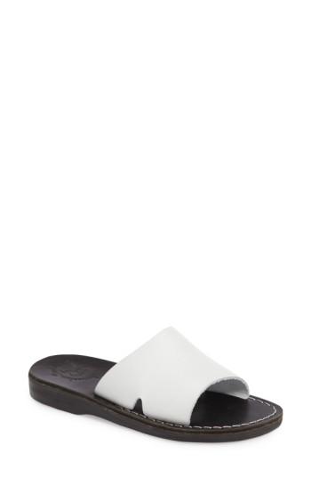 Women's Jerusalem Sandals Bashan Open Toe Slide Us / 41eu - Black