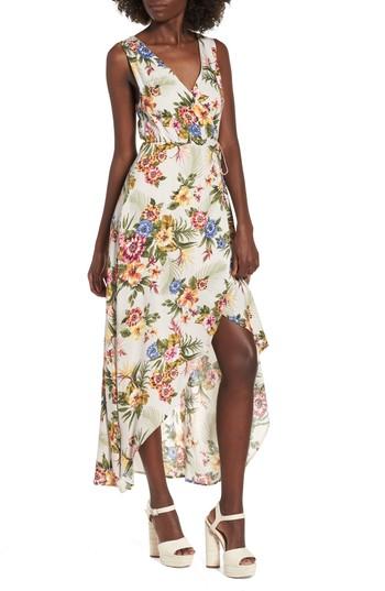 Women's Everly Wrap Front Maxi - White
