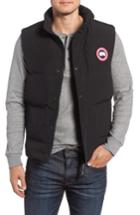 Men's Canada Goose Garson Quilted Down Vest - Black