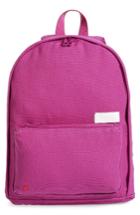 State Bags Slim Lorimer Water Resistant Canvas Backpack - Purple