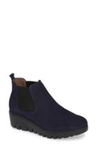 Women's Wonders Slip-on Chelsea Boot .5-6us / 36eu - Blue