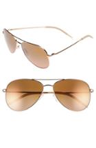 Women's Oliver Peoples 'kannon' 59mm Polarized Aviator Sunglasses - Pink
