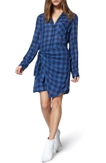 Women's Sanctuary Ani Side Tie Shirtdress - Blue
