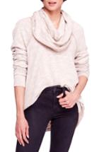Women's Free People Cocoon Cowl Neck Top - White