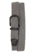 Men's Torino Belts Braided Melange Belts - Grey
