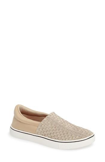 Women's Bernie Mev. Ofelia Woven Elastic Sneaker Us / 40eu - Beige