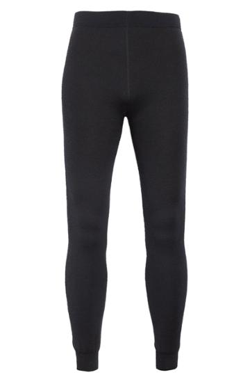 Men's Woolpower Long Johns 200 Thermal Leggings - Black