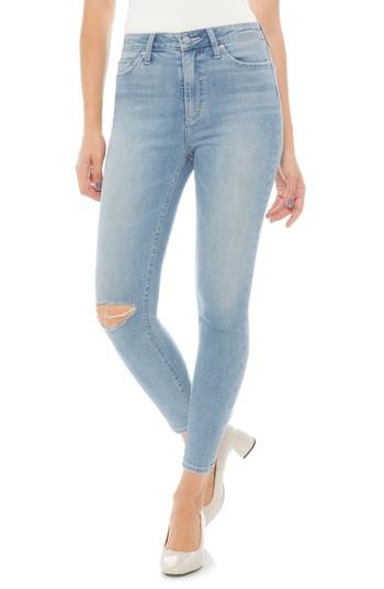 Women's Joe's Charlie Ripped High Waist Crop Jeans - Blue