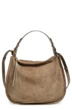 Allsaints Kanda Suede Hobo - Grey