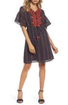 Women's Thml Embroidered A-line Dress - Blue