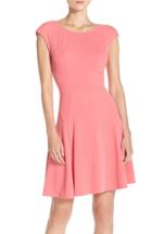 Women's Julia Jordan Cap Sleeve Fit & Flare Dress