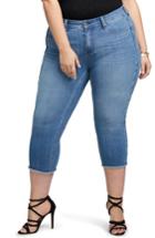 Women's Curves 360 By Nydj Crop Skinny Jeans - Blue